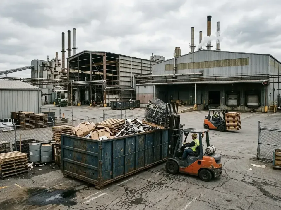 industrial-factory-scrap-conta-003 — frequently asked questions, Cheap Roll-off Dumpster Rentals in Pine Air, FL